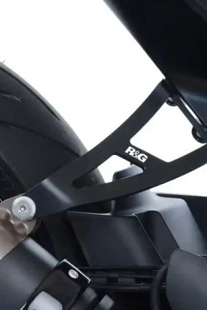 R&G - EXHAUST HANGER, BLACK - Accessories - Compatibel met Husqvarna 701 j, k, l Beperkte Voorraad